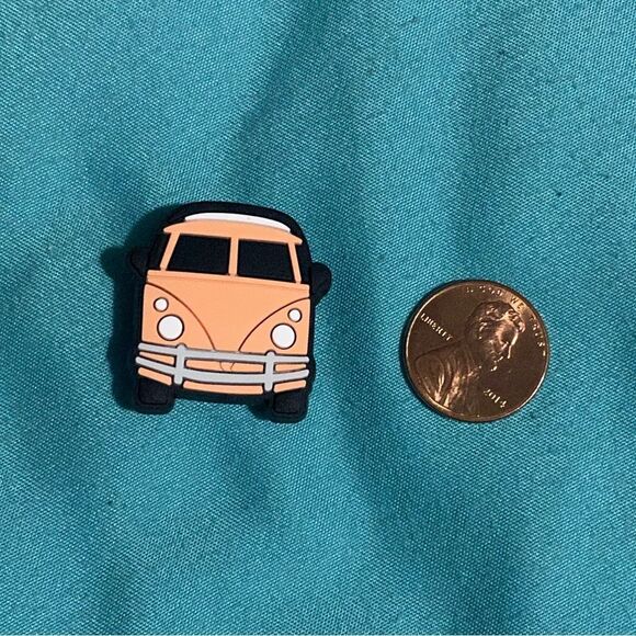 Jibbitz Other - 🚨 5/$10 Shoe Charms Croc Jibbitz - Volkswagen Vintage Van  (or 10/$15)